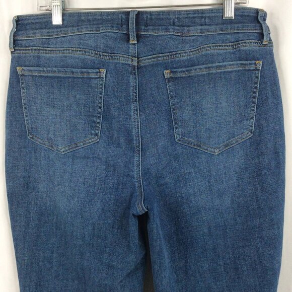 NYDJ Marilyn Straight Leg Jeans Lift Tuck Technology Womens Size 14 Stretch - Picture 5 of 9
